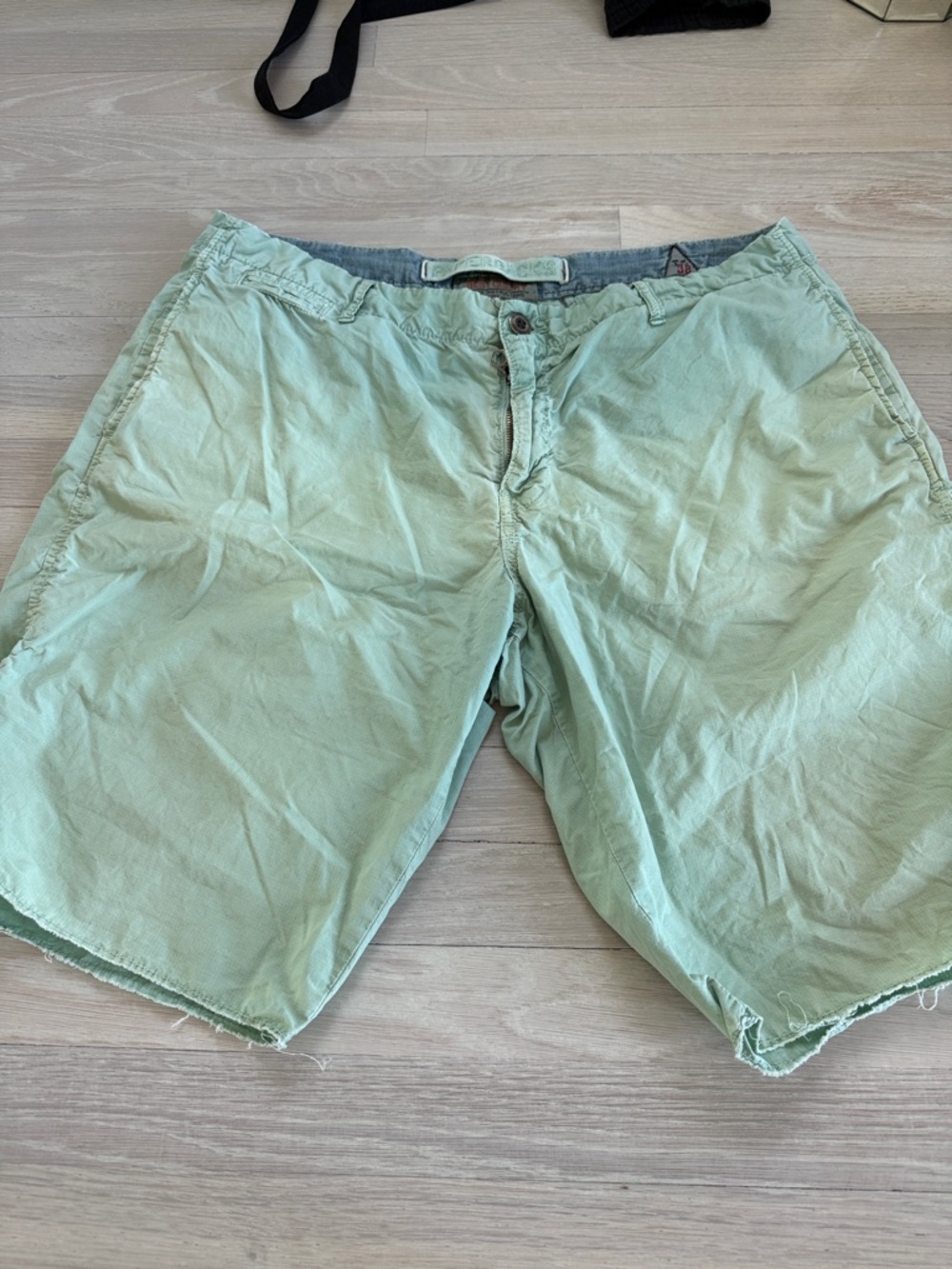 Paperbacks Men's Light Green Casual Shorts